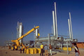 799028 Oil Pumping Station, Iraq A4 Photo Print