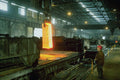 799033 Transferring Just Poured Ingot, Sydney, Nova Scotia, Canada A4 Photo Print