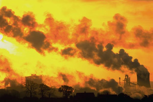 799045 Llanwern Steelworks, U.K. A4 Photo Print