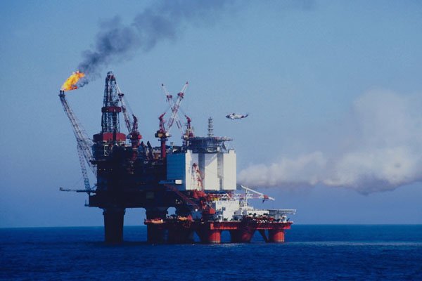 799050 Gullfaks, 'A' Platform, Norway A4 Photo Print