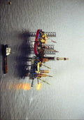 799063 Oil Rig In Persian Gulf A4 Photo Print