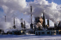 799064 Oil Refineries, Montreal, Quebec, Canada A4 Photo Print