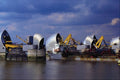 799072 Thames Barrier, High Water, London, England A4 Photo Print