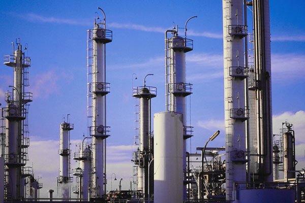 799075 Oil Refinery A4 Photo Print