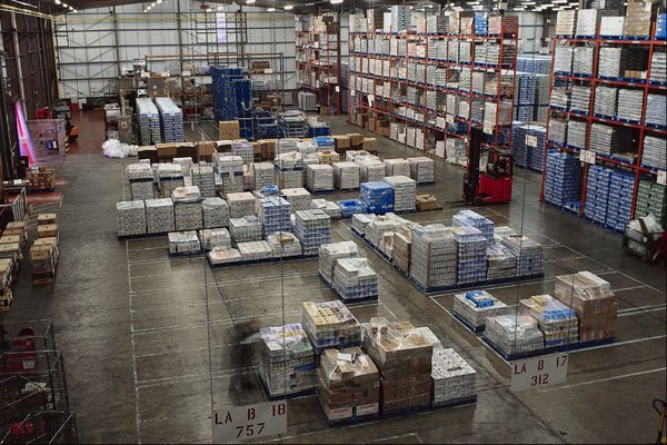799092 Warehouse Interior A4 Photo Print
