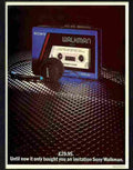 7H sony walkman advert Advert A4 Photo Print