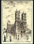 7H westminster abbey london 2 Advert A4 Photo Print