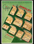 7K swank mens jewelry 1930s Advert A4 Photo Print