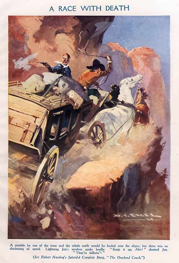 7L A Race With Deat Vintage Advert A4 Photo Print