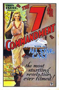 7th commandment 01 film star poster A4 Photo Print