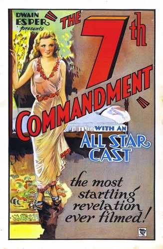 7th commandment 01 film star poster A4 Photo Print