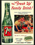 8 7 up drinks advert 1950s Advert A4 Photo Print