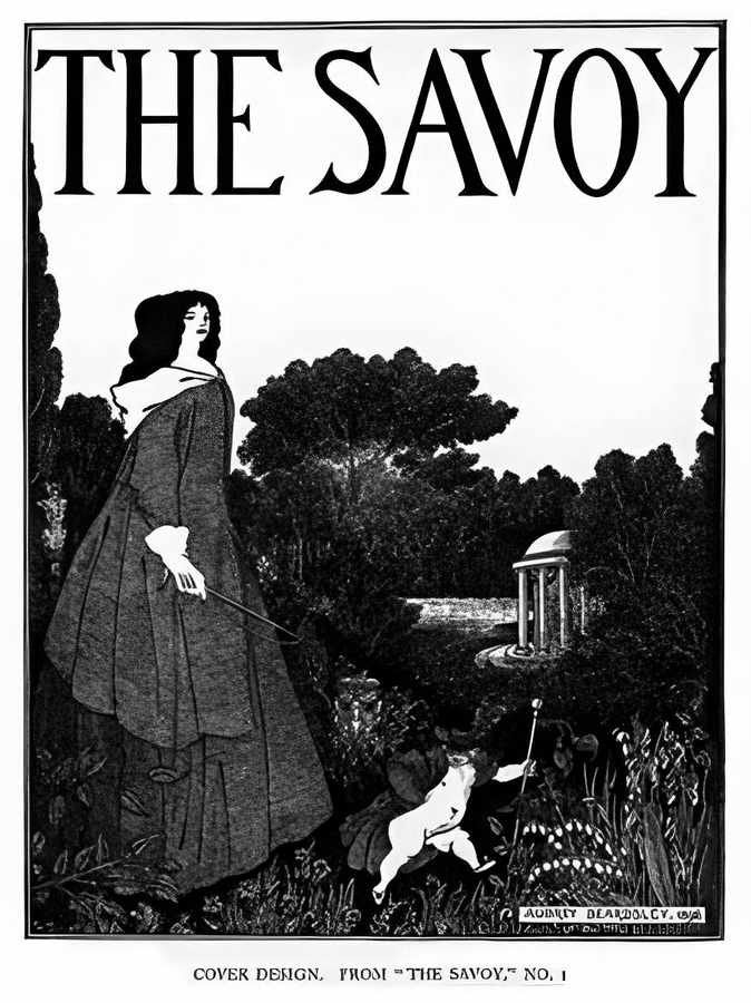 8 Aubrey Beardsley Vintage Advert A4 Photo Print