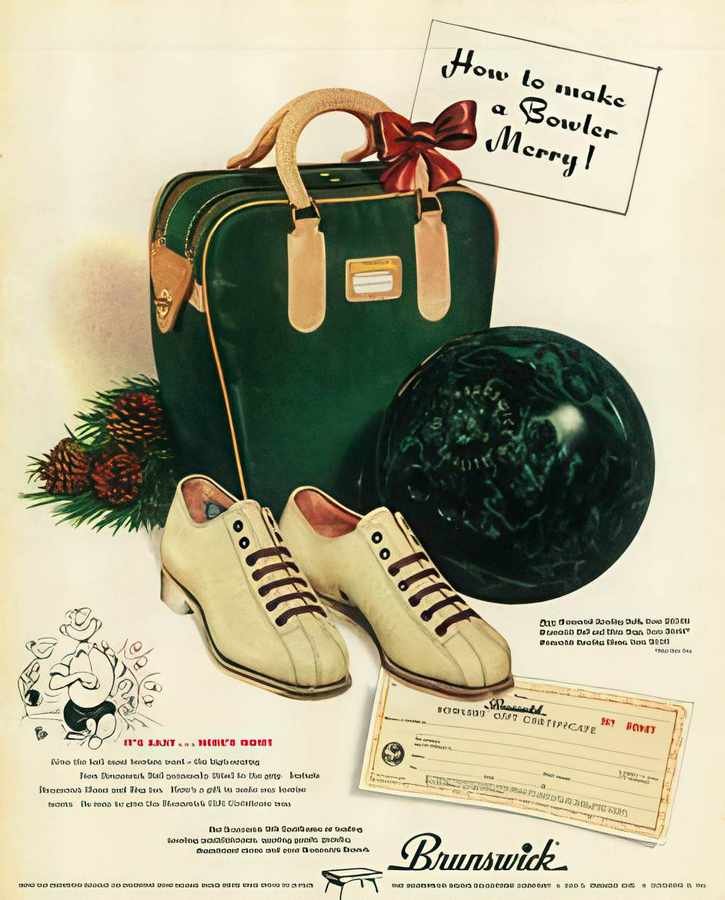 8 Brunswick Make A Vintage Advert A4 Photo Print