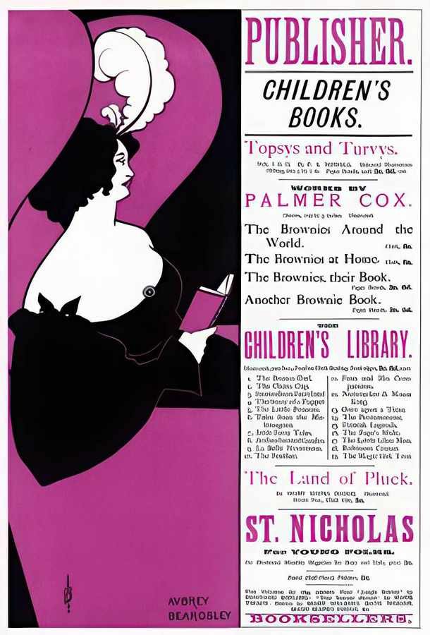 8 Childrens Books Vintage Advert A4 Photo Print