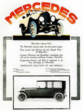 8 Mercedes 1920 Vintage Advert A4 Photo Print