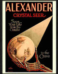 8 alexander crystal seer magic poster Advert A4 Photo Print