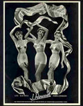 8 beaute harmonie lingerie advert 1940s 2 Advert A4 Photo Print