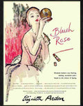 8 blush rose cosmetics advert 1949 Advert A4 Photo Print