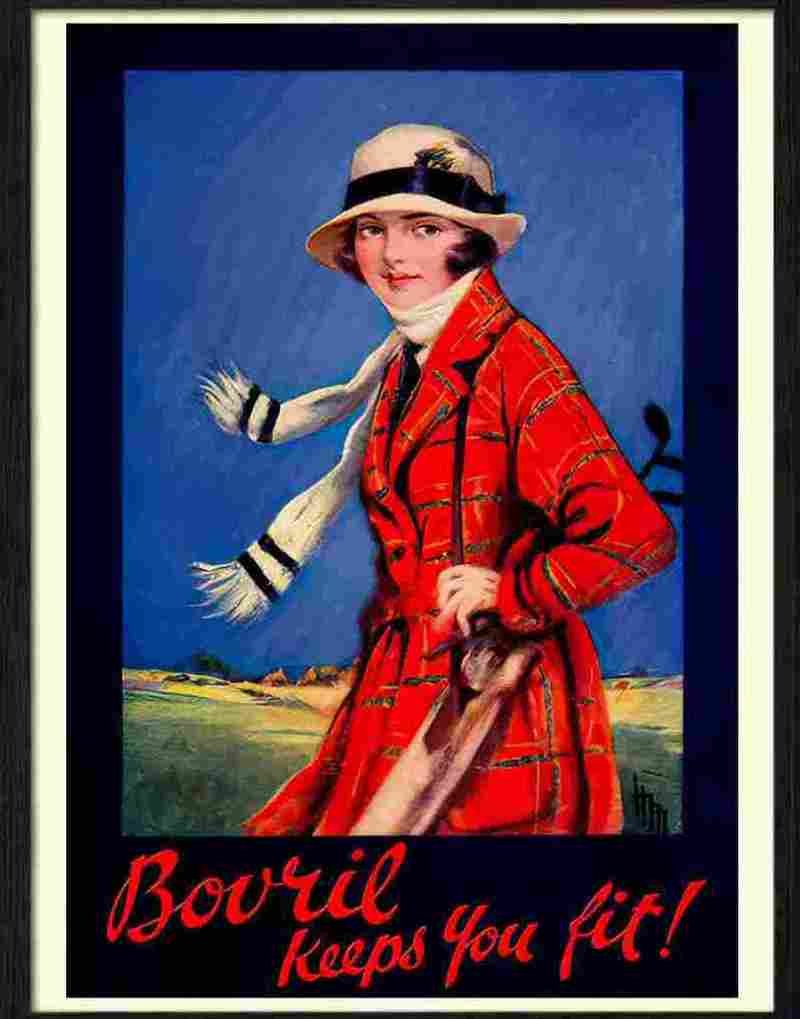 8 bovrill advert 1920s Advert A4 Photo Print