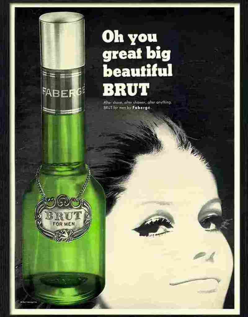 8 brut aftershave advert 1960s Advert A4 Photo Print