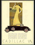 8 cadillac art deco car advert 2 Advert A4 Photo Print