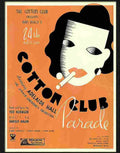 8 cotton club jazz Advert A4 Photo Print