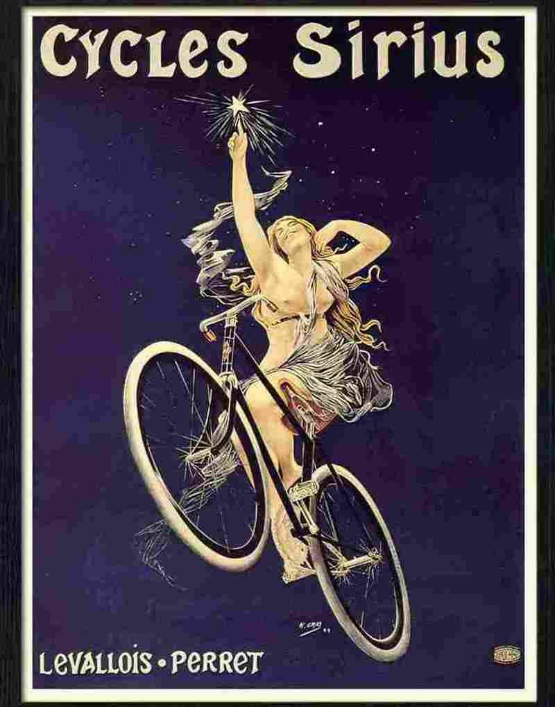 8 cycles sirius henri gray 1899 2 Advert A4 Photo Print