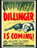 8 dillinger is coming movie poster Advert A4 Photo Print