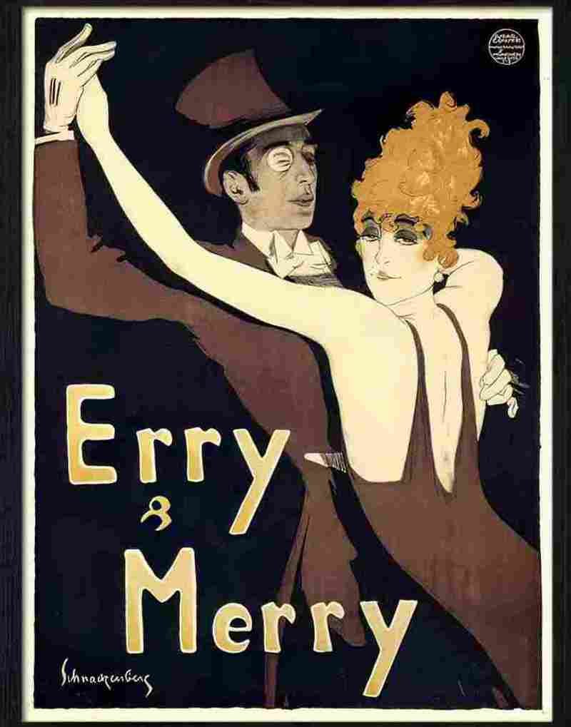 8 erry and merry walter schnackenberg 1920 Advert A4 Photo Print