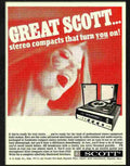 8 great scott stereo Advert A4 Photo Print