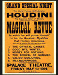 8 houdini magical revue Advert A4 Photo Print