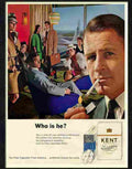 8 kent cigarettes tobacco advert 1960s Advert A4 Photo Print