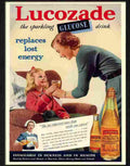 8 lucozade drink advert 1940s Advert A4 Photo Print
