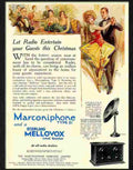 8 marconiphone radio 1920s Advert A4 Photo Print