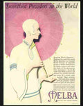 8 melba powder Advert A4 Photo Print