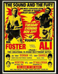 8 muhammad ali vs foster 1972 Advert A4 Photo Print