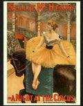 8 nellie mchenry night at circus Advert A4 Photo Print