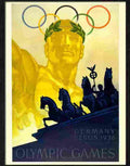 8 olympic games poster berlin 1936 Advert A4 Photo Print