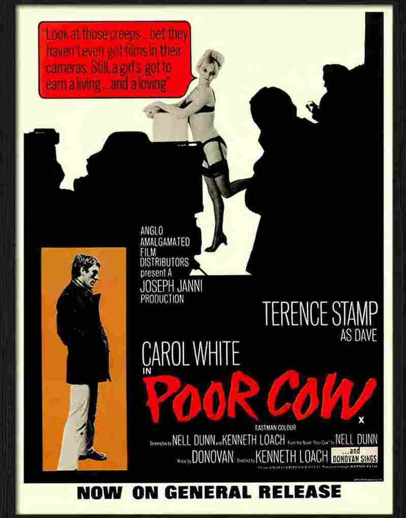 8 poor cow movie poster Advert A4 Photo Print