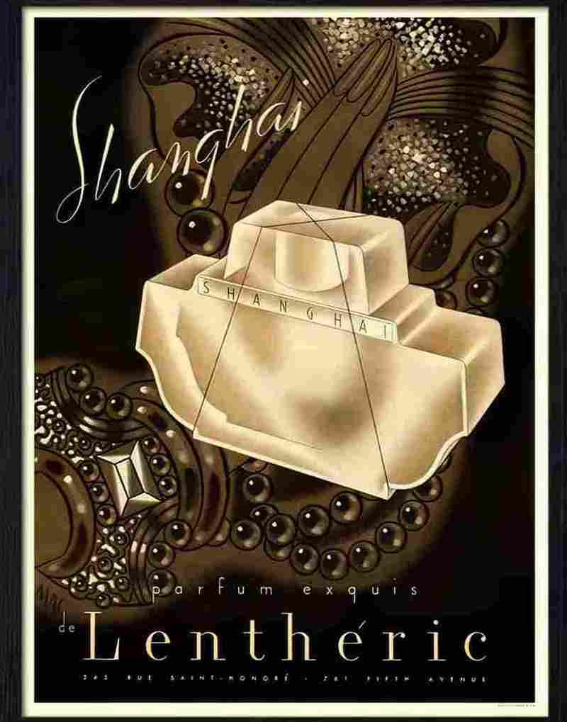 8 shanghai perfume Advert A4 Photo Print