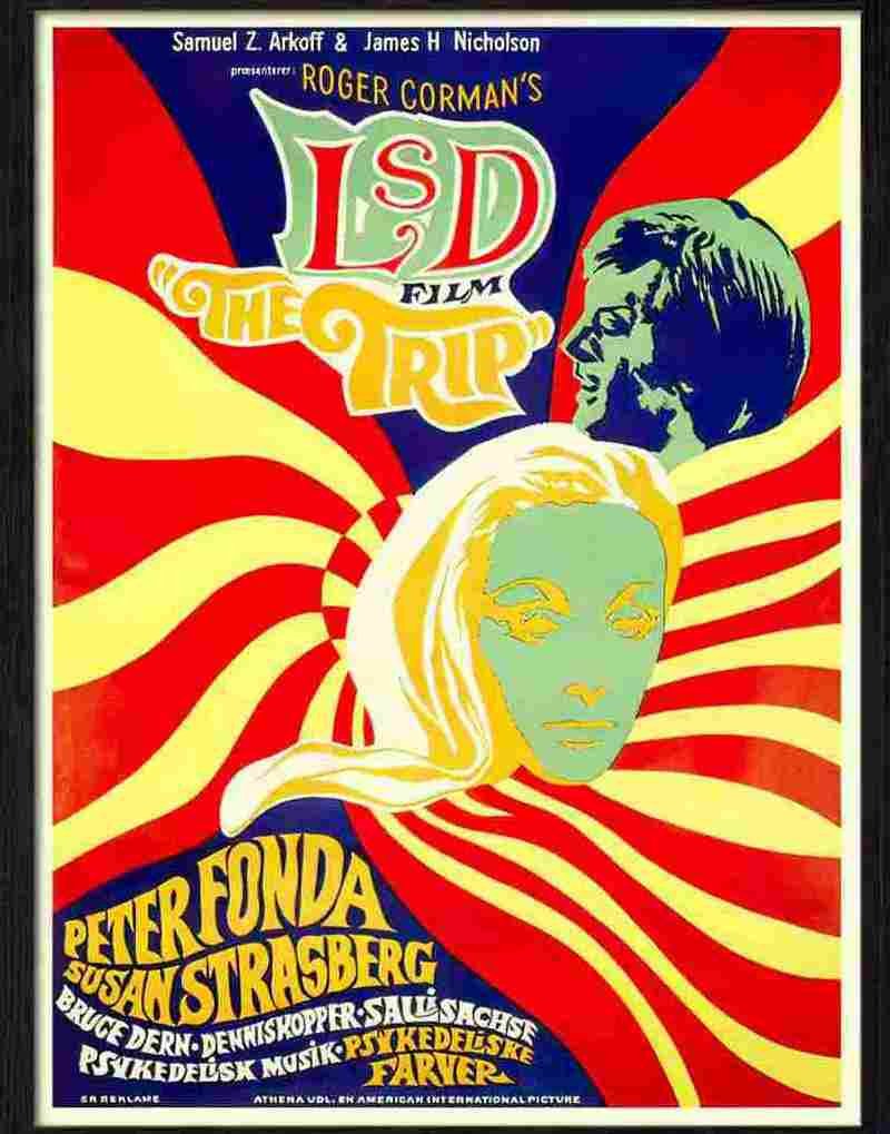 8 the trip lsd psychedelic drugs movie poster 1960s 2 Advert A4 Photo Print