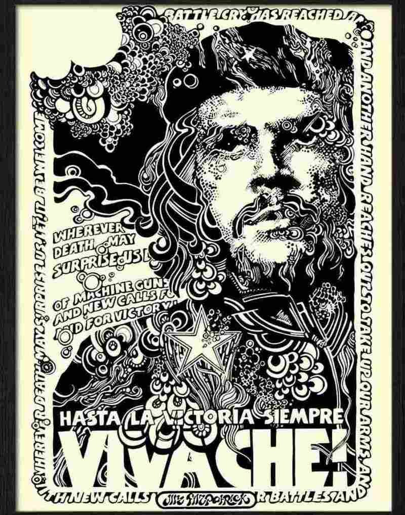 8 viva che psychedelic poster 1960s Advert A4 Photo Print