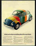 8 vw beetle 2 Advert A4 Photo Print