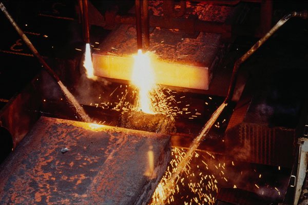 801017 Welsh Steelworks, U.K. A4 Photo Print