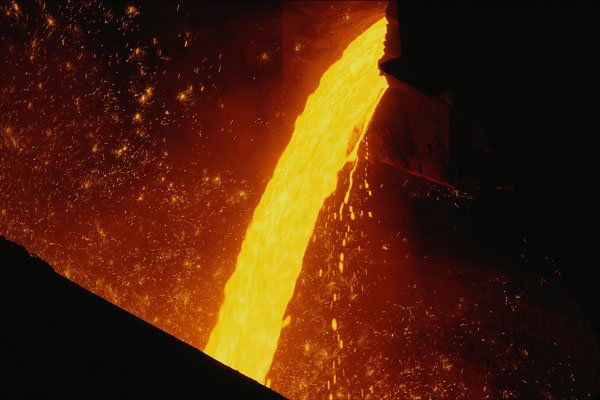 801018 Welsh Steelworks, U.K. A4 Photo Print