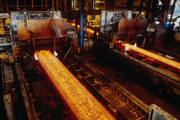 801019 Welsh Steelworks, U.K. A4 Photo Print