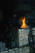 801029 Firing Up The Forge, Branson, Missouri, U.S.A. A4 Photo Print