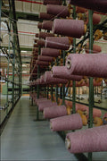 801048 Reels Of Cotton, Textile Factory A4 Photo Print