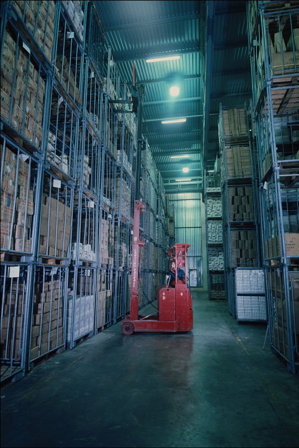 801060 Cold Storage Warehouse A4 Photo Print